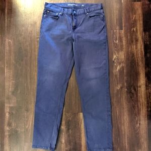 Banana Republic Slim Legacy Jeans Gray/Blue 35x34